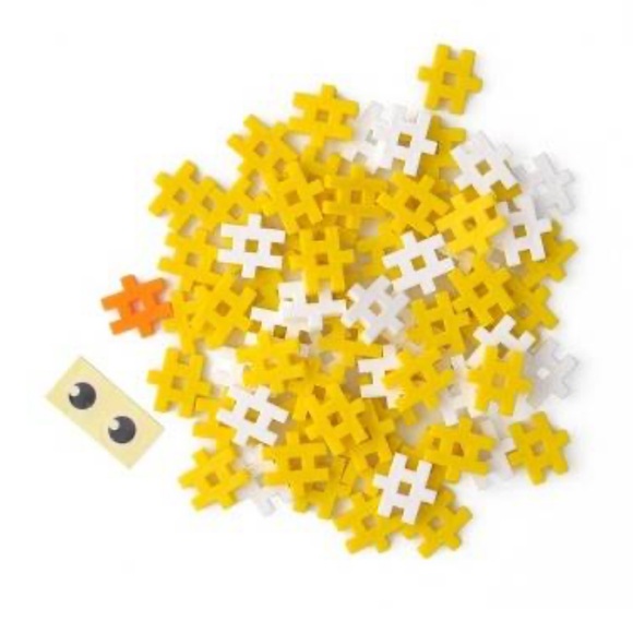 Chick and Frog Colorful Building Blocks Set of Two - Picture 4 of 6